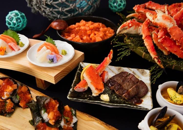 ■北海道のご馳走を心ゆくまで堪能できる「ビュッフェダイニング hal(ハル)」