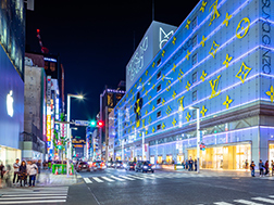 銀座三丁目交差点周辺エリア